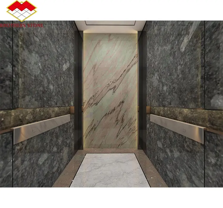 Modern dipoles Harga kompetitif berputar bola Granit air mancur desain untuk Interior dan eksterior dinding