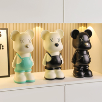Ornements en verre Violent TV Ark Bear Eat Edge, articles de décoration pour la maison, salon, véranda, bureau, style luxe léger haut de gamme