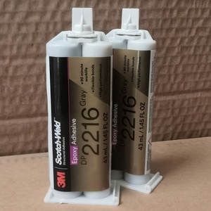 Adhésif époxy <span class=keywords><strong>3M</strong></span> <span class=keywords><strong>2216</strong></span> Scotch-Weld résistant  chaleur Agent liant flexible  deux parties époxy durcissant température ambiante - Product Image 4