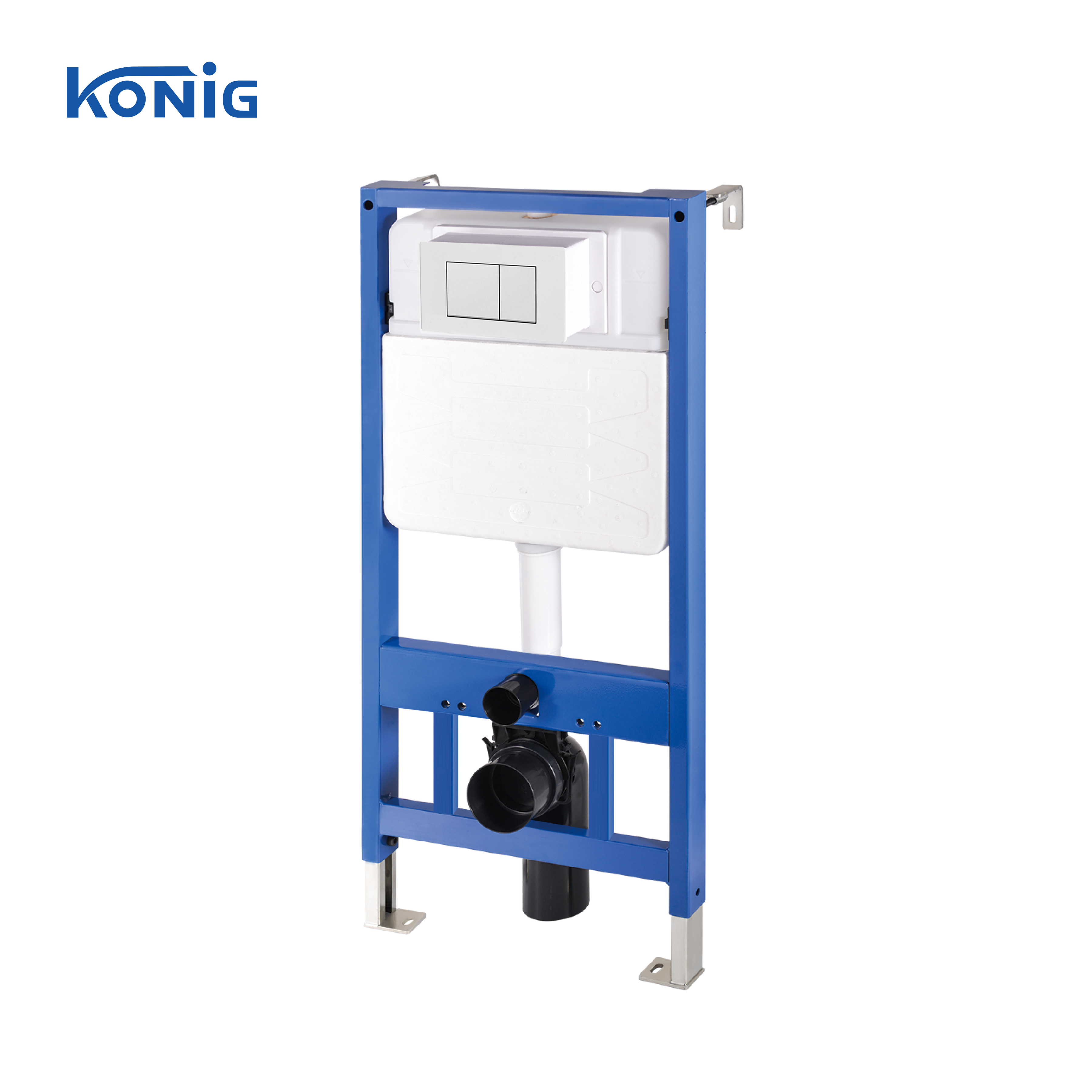 Business ECOSPA Universal Slim Concealed 3L/6L Insulated Cistern for a WallHung WC or Back to