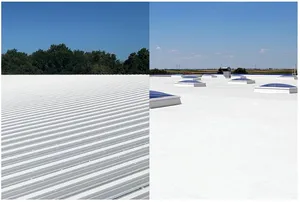 Rivestimento del tetto in poliurea anti-corrosione impermeabilizzante monocomponente per rivestimento in poliuretano per pavimento in calcestruzzo
