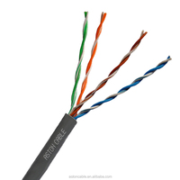 Venta superior Cat7 Cat6A Cat5e Interior Exterior Lan Cable Utp Ethernet Cat6 305m Cable de red