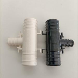 Vente en gros de raccords de plomberie Té réducteur à sertir en poly PEX 1 "X 1" X 1/2 "pour tuyaux Pex, certifiés NSF, UPC - Product Image 6