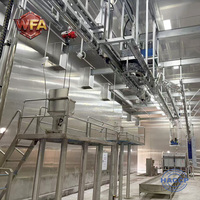 Équipement d'abattage halal pour bovins : Boîte d'abattage, Ligne d'abattage, Pompe à moteur en acier inoxydable martensitique pour abattoir de bœuf