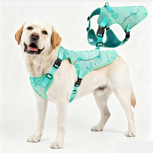 Breathable Pet Dog Cooling Vest Harness for Summer Outdoor Walking Hiking Adjustable Pet <b>Chest</b> Jacket Cooling Vest Harness - Product Image 2