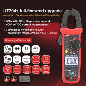 400A đến 600A AC/DC hiện tại kỹ thuật số tự động phổ kẹp Meter NCV với tự động kiểm tra nhiệt độ - Product Image 2