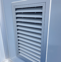 Venta caliente Rejilla de ventilación de aleación de aluminio Salida de aire exterior Rejilla de aleación de aluminio
