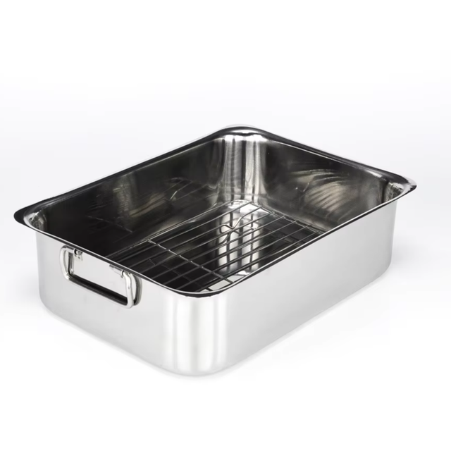 Stainless Steel Deep Rectangular Roasting Pan