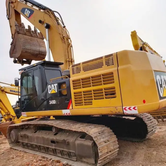 Escavatore Cat Digger per macchine edili escavatori usati CAT 349DL per impieghi gravosi da 49 tonnellate