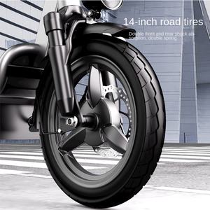 Trottinette électrique pour adultes HEZZO avec batterie au lithium, pliable, à deux roues, moteur sans balais de 500 W/750 W, autonomie de 45 km, vitesse de 32 km/h - Product Image 4