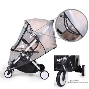 Foldable Outdoor Pet Cart Cover Dog Cat Carrier Stroller Cover Stroller Rain Cover For All Kinds Of Cart