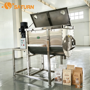 Miscelatore per Polveri Secche <span class=keywords><strong>Saturn</strong></span> in Acciaio Inox SUS316L di Grado Alimentare, Capacità 500L, Motore Servo 220V, 3kW - Product Image 1