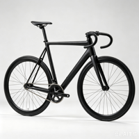 Vélo de route en fibre de carbone T800 à module élevé 700C, vélo de course à pignon fixe, frein sur jante, câblage interne, personnalisable, léger
