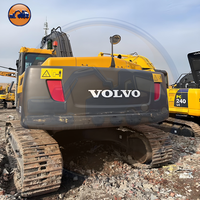 Excavatrice sur chenilles Volvo EC290 d'occasion, 31 tonnes, d'origine suédoise, pour travaux miniers, routiers et de terrassement lourd, diesel hydraulique, en stock