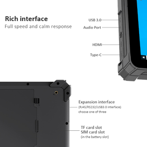 Tableta a Prueba de Explosiones 810g 10000 Mha GPS Código de Barras IP65 Resistente al Agua PC Industrial Atex SK-I17J Tableta a Prueba de Explosiones 810 - Product Image 5