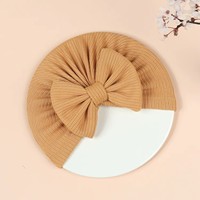 Diadema para Bebés Niñas, Color Sólido, con Lazo, Gorro para Recién Nacidos, Turbante para Accesorios para el Cabello