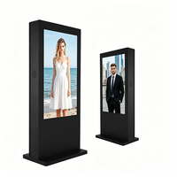 Afficheur numérique étanche IP65 pour utilisation en extérieur, 43/55/50/65/75/85 pouces, Totem publicitaire LCD extérieur, Kiosque