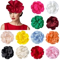 Accessoires de cheveux décontractés et sportifs pour femmes, à la mode, avec décoration florale en perles, 100% polyester, pour toutes les saisons, mariage, fête
