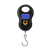 Scale Electronic Backlight Scale Spring Balance Luggage Scale Steelyard Suitcase  Travel Hanging Steelyard Hook Scale 50kg/