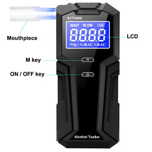 Testeur d'alcool électrochimique de haute qualité avec capteur à pile à combustible, éthylotest ACT3000 - Product Image 5