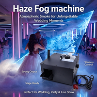 2026 Mesin Mini Haze Terbaru Terlaris DMX512 1000w AC110-240V Keamanan Kuat untuk Pesta Pernikahan Panggung Pertunjukan DJ