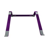 Grosir aluminium Aloi basis berdiri Desktop berongga dudukan Notebook Monitor Laptop Riser Stand