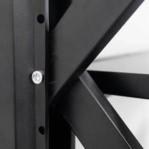 Étagères de stockage industrielles en métal pour entrepôt, rayonnages de garage à charge moyenne, unités de rayonnage en acier pour usine - Product Image 4