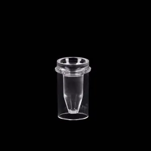 厂家价格13*24 0.5毫升一次性医用塑料实验室化学分析仪贝克曼比色杯样品杯适用于我们CX系列