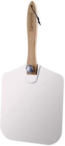 Ventas calientes Premium 12x14 pulgadas <span class=keywords><strong>Pala</strong></span> de aluminio <span class=keywords><strong>para</strong></span> <span class=keywords><strong>pizza</strong></span> Mango de madera plegable con giro Desechable Gran oferta Premium <span class=keywords><strong>Pizza</strong></span> Peel - Product Image 5