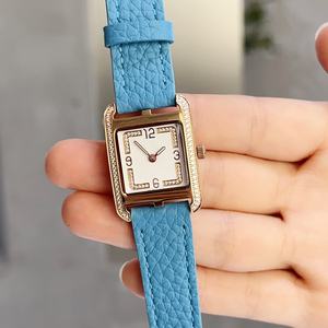 Montre à mouvement à quartz pour femmes de marque de luxe avec un design classique élégant Boîtier en acier inoxydable 316L et nouveau style de mode moissanite - Product Image 4