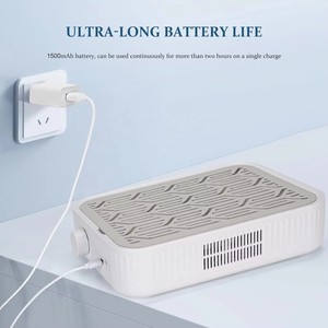 Nuevo Colector de Polvo para Uñas Acrílicas de 600 Pa con Filtro Reutilizable, Ventilador Aspirador de Polvo, Colector de Polvo Eléctrico para Uñas - Product Image 4