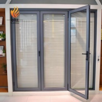 Puerta Batiente Plana de PVC para Interiores, Libre de Mantenimiento, Resistente a la Intemperie, con Bisagras de Acero Inoxidable 304