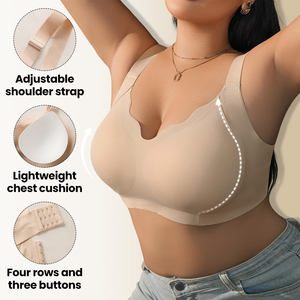 <span class=keywords><strong>Sujetador</strong></span> invisible sin aros de una pieza <span class=keywords><strong>para</strong></span> mujer, uso diario, personalizado, color nude profundo, suave, con soporte, push-up, invisible, camisetas blancas lisas de verano - Product Image 2