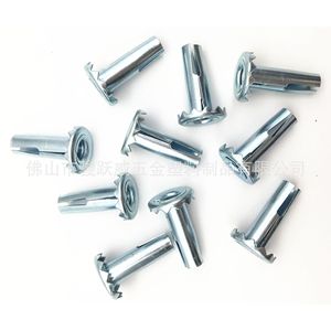 Furniture Caster Metal Insert Sleeve 8*38 Expanding <b>Adapter</b> Easy Installation Hardware Accessories - Product Image 1