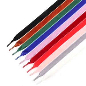 Lacets de chaussures en polyester épais de haute qualité, 15 mm de large, lacets plats colorés pour baskets, qualité supérieure - Product Image 2