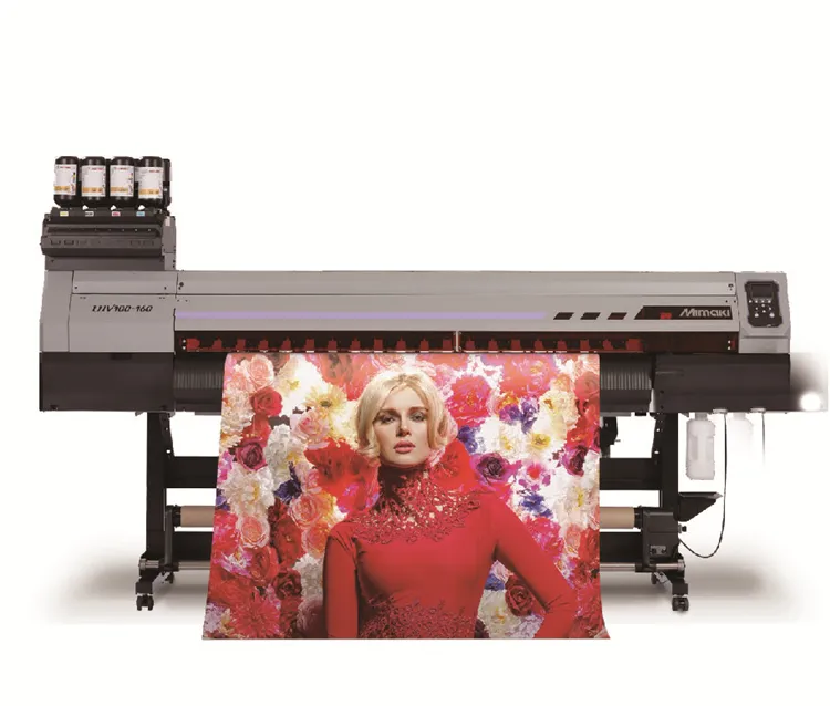 low price MIMAKI UJV100-160 UV digital inkjet uv roll to roll printer