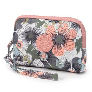 Fashion women's floral nylon handbag zipper coin <b>purse</b> and handbag multi-purpose <b>small</b> bag - Product Image 3