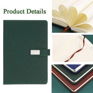 Wholesale Promotional A5 Hardcover PU <b>Leather</b> <b>Refillable</b> Diary <b>Notebook</b> with 100 Sheets Business Gift Set with Pen - Product Image 2