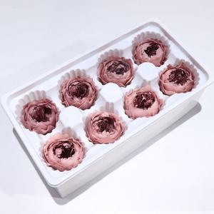 หัวกุหลาบ4-5ซม. สำหรับตกแต่งงานแต่งงานดอกกุหลาบนิรันดร์เก็บรักษาไว้ตลอดไป - Product Image 3