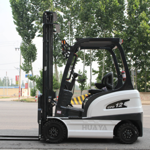 समय पर इलेक्ट्रिक फोर्कलिफ्ट 2 टन 3 टन 4 टन 5 टन 12 घंटे लंबी लंबी दूरी की बहुमुखी प्रतिभा ट्राइप्लेक्स मास्ट साइड शिफ्टर - Product Image 1