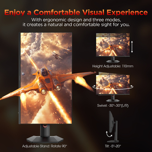 Koorui 27 "mini-led IPS Bảng điều chỉnh 200Hz chơi game màn hình, <span class=keywords><strong>1440p</strong></span> Màn hình máy tính, HDR 1000 hiển thị, s2721pm - Product Image 2