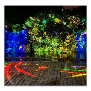 Projeção vídeo holográfica arquitetura fachada edifício 3D vídeo mapeamento projetor - Product Image 5