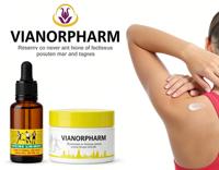 Vianor Balsam Menthol Eucalyptus Vapo Rub Baume Rafraîchissant Fabrication d'onguents