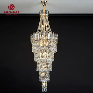 Lámpara de Techo Colgante de Cristal Ajustable en Altura D25.6 para Comedor, Sala de Estar, Cocina, Dormitorio, Pasillo, Entrada - Product Image 3