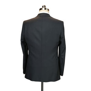 Costume d'affaires pour hommes 2024-18 costume décontracté à rayures verticales coupe ajustée <span class=keywords><strong>deux</strong></span> pièces sur mesure garçons mariage luxe hommes costumes - Product Image 2