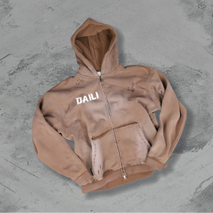 Pull-over surdimensionné personnalisé sweat à capuche délavé à l'acide pour hommes échantillons gratuits livraison gratuite sweats à capuche vierges en éponge française automne polyester/coton - Product Image 5