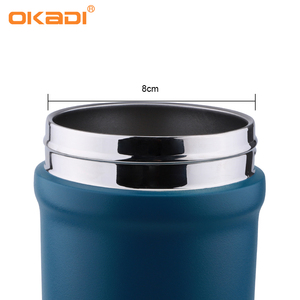New Design Double Wall Stainless Steel Vacuum Insulated Sports Water Bottle Metal Thermos Flask <strong>Shake</strong> Bottle with Blender <strong>Shake</strong> - Product Image 6