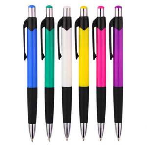 Bolígrafo retráctil de plástico promocional de alta calidad, bolígrafo de regalo de papelería con logotipo personalizado - Product Image 3