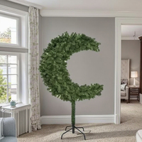 Prêt à expédier 6FT Arbre de lune artificiel écologique pour Eid & Ramadan Ornements musulmans islamiques pour les festivals de Noël