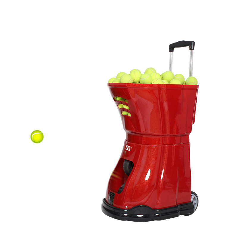 Tennis Training Intelligent Advanced Player Tennis Serving Machine Multiplayer Trainer with 150+ Ball Capacity 20-120km/h